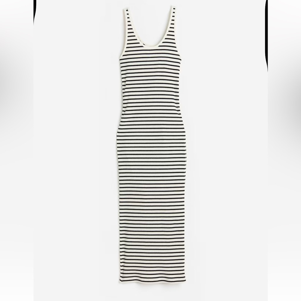 H&M Ribbed Bodycon Dress